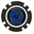 Officially Licensed Carolina Panthers Poker Chip Ball Marker