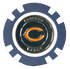 Officially Licensed Chicago Bears Poker Chip Ball Marker
