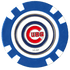 Officially Licensed Chicago Cubs Poker Chip Ball Marker