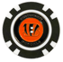 Officially Licensed Cincinnati Bengals Poker Chip Ball Marker
