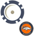 Officially Licensed Denver Broncos Poker Chip Ball Marker