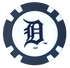 Officially Licensed Detroit Tigers Poker Chip Ball Marker