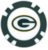 Officially Licensed Green Bay Packers Poker Chip Ball Marker