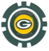 Officially Licensed Green Bay Packers Poker Chip Ball Marker