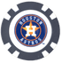 Officially Licensed Houston Astros Poker Chip Ball Marker