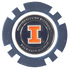 Officially Licensed Illinois Fighting Illini Poker Chip Ball Marker