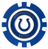 Officially Licensed Indianapolis Colts Poker Chip Ball Marker
