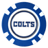 Officially Licensed Indianapolis Colts Poker Chip Ball Marker