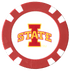 Officially Licensed Iowa State Cyclones Poker Chip Ball Marker