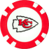 Officially Licensed Kansas City Chiefs Poker Chip Ball Marker