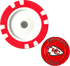 Officially Licensed Kansas City Chiefs Poker Chip Ball Marker