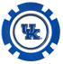 Officially Licensed Kentucky Wildcats Poker Chip Ball Marker