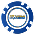 Officially Licensed Los Angeles Chargers Poker Chip Ball Marker