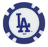 Officially Licensed Los Angeles Dodgers Poker Chip Ball Marker