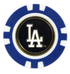 Officially Licensed Los Angeles Dodgers Poker Chip Ball Marker