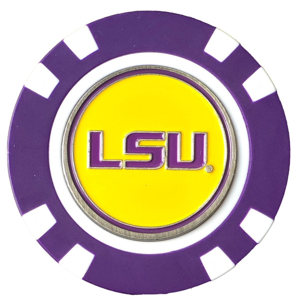 Officially Licensed LSU Tigers Poker Chip Ball Marker