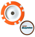 Officially Licensed Miami Dolphins Poker Chip Ball Marker