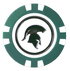 Officially Licensed Michigan State Spartans Poker Chip Ball Marker