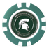 Officially Licensed Michigan State Spartans Poker Chip Ball Marker