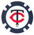 Officially Licensed Minnesota Twins Poker Chip Ball Marker