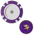 Officially Licensed Minnesota Vikings Poker Chip Ball Marker