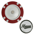 Officially Licensed Minnesota Wild Poker Chip Golf Ball Marker
