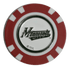Officially Licensed Minnesota Wild Poker Chip Golf Ball Marker