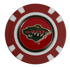 Officially Licensed Minnesota Wild Poker Chip Golf Ball Marker