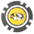 Officially Licensed Missouri Tigers Poker Chip Ball Marker