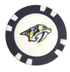 Officially Licensed Nashville Predators Poker Chip Golf Ball Marker