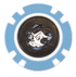 Officially Licensed North Carolina Tar Heels Poker Chip Ball Marker