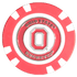 Officially Licensed Ohio State Buckeyes Poker Chip Ball Marker