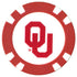 Officially Licensed Oklahoma Sooners Poker Chip Ball Marker
