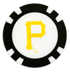 Officially Licensed Pittsburgh Pirates Poker Chip Ball Marker