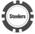 Officially Licensed Pittsburgh Steelers Poker Chip Ball Marker