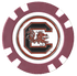 Officially Licensed South Carolina Gamecocks Poker Chip Ball Marker