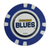 Officially Licensed St. Louis Blues Poker Chip Golf Ball Marker