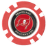 Officially Licensed Tampa Bay Buccaneers Poker Chip Ball Marker