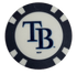 Officially Licensed Tampa Bay Rays Poker Chip Golf Ball Marker