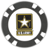 Officially Licensed U.S. Army Poker Chip Ball Marker