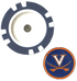 Officially Licensed Virginia Cavaliers Poker Chip Ball Marker