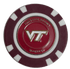 Officially Licensed Virginia Tech Hokies Poker Chip Ball Marker