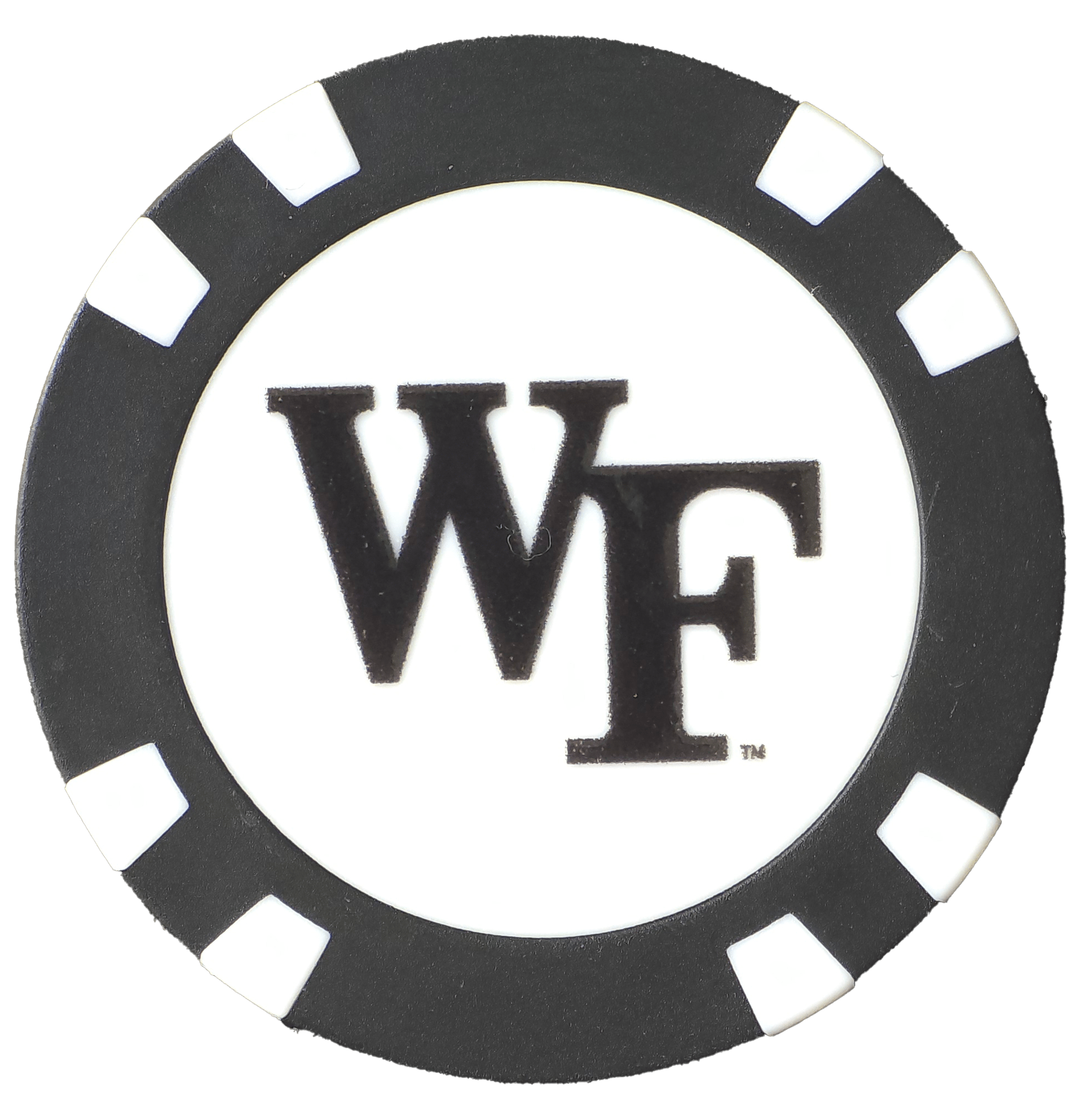 Officially Licensed Wake Forest Demon Deacons Poker Chip Ball Marker