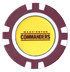 Officially Licensed Washington Commanders Poker Chip Ball Marker