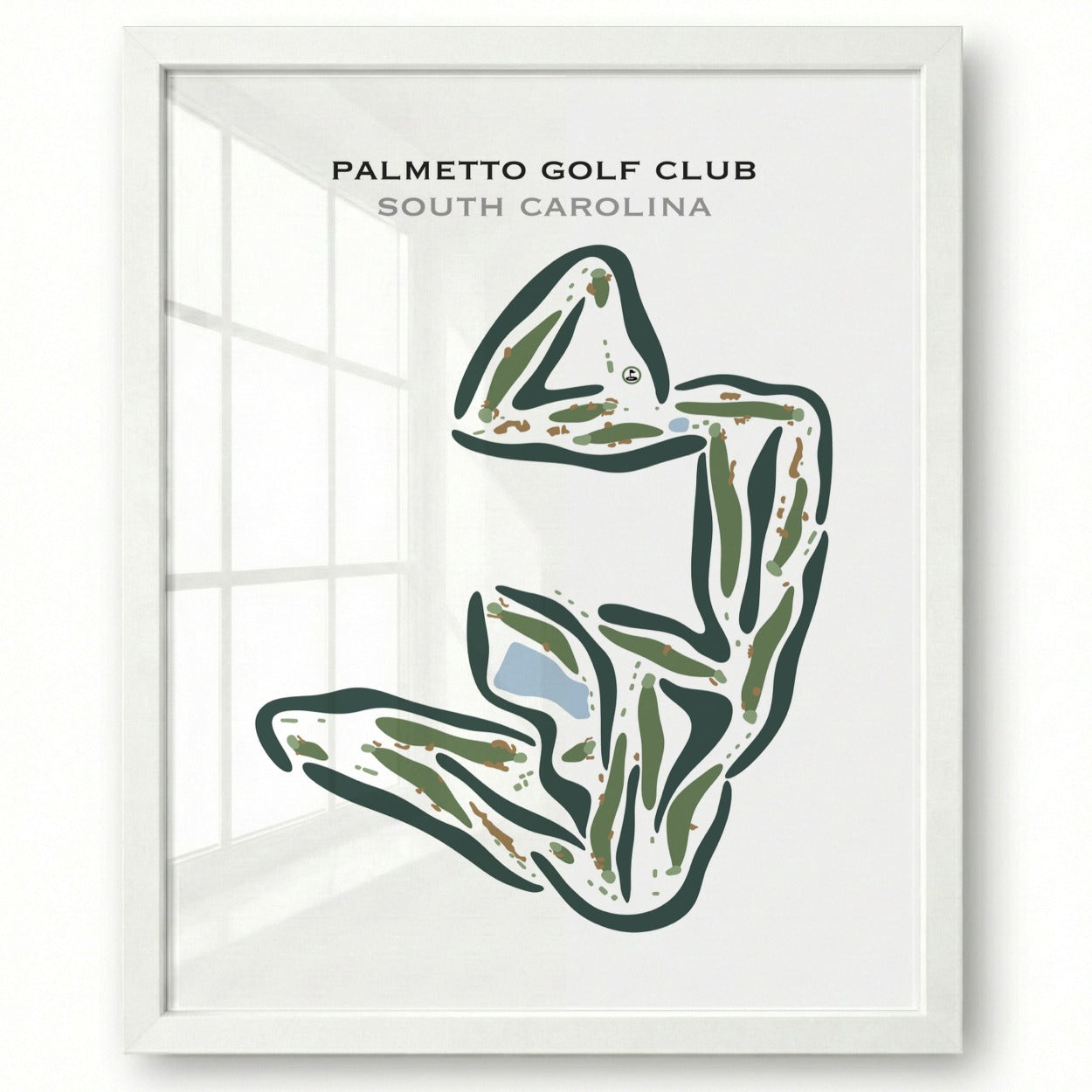 Palmetto Golf Course, South Carolina - Printed Golf Courses