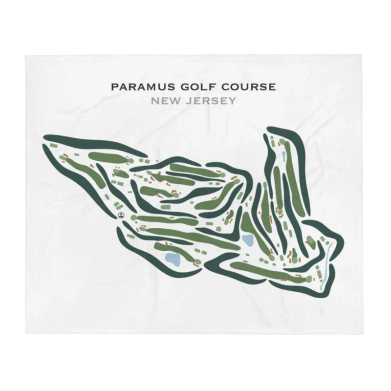 Paramus Golf Course, New Jersey - Printed Golf Courses