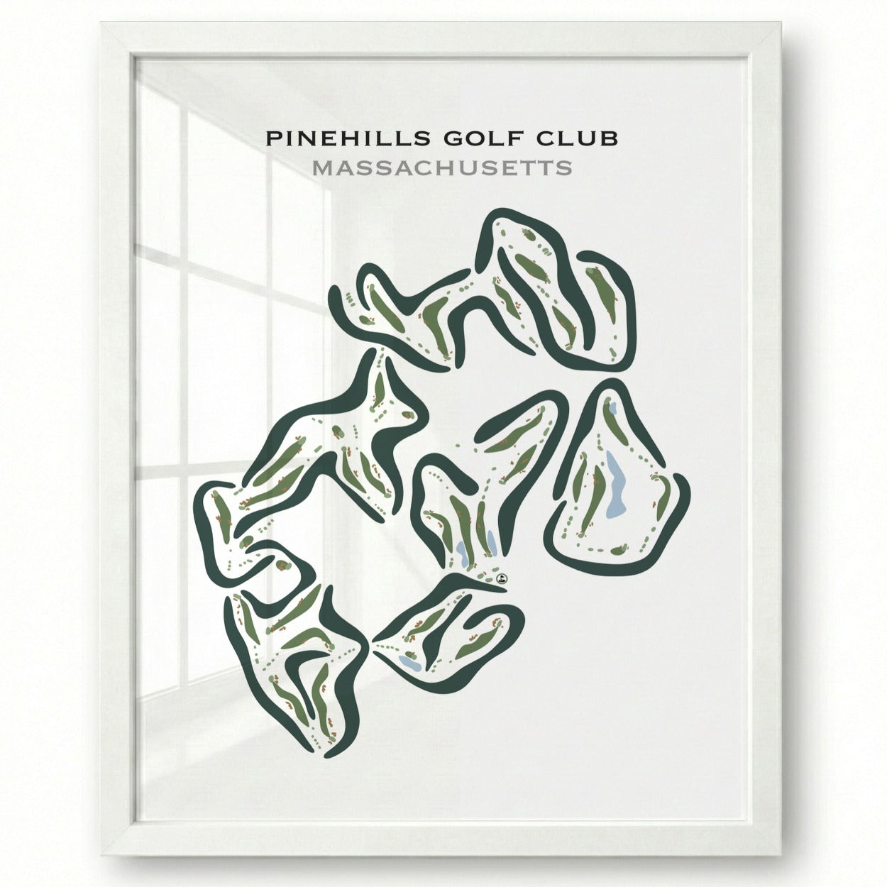 Pinehills Golf Club, Massachusetts - Printed Golf Courses