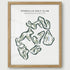 Pinehills Golf Club, Massachusetts - Printed Golf Courses