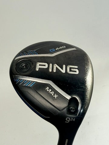 PING G440 MAX 9 Wood 24° TOUR 2.0 75X X-Stiff RH Used