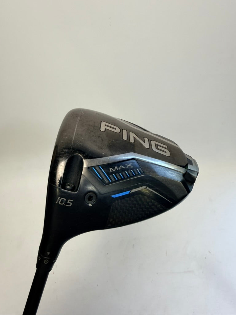 PING G440 MAX Driver 10.5° HZRDUS Red CB 60 5.5 Regular LH Used